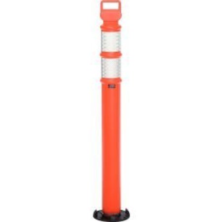 CORTINA SAFETY PRODUCTS Cortina Delineator Post - 42" - HD Plastic Base 03-746ABC-CH